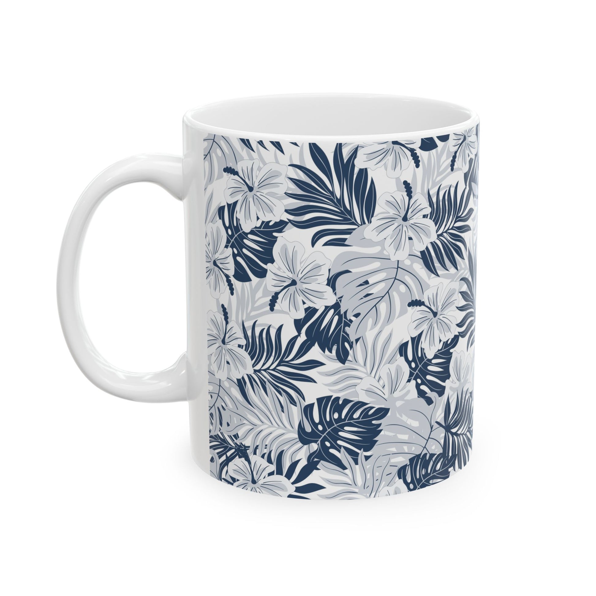 High-quality ceramic mug, lead and BPA-free, in 11oz and 15oz sizes