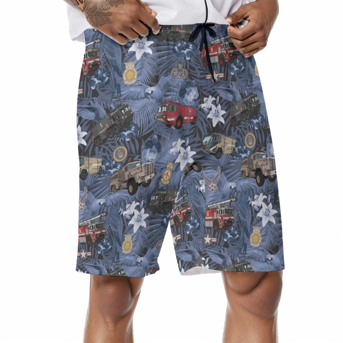 Hawaiian Beach Shorts - Island Vibes For Life