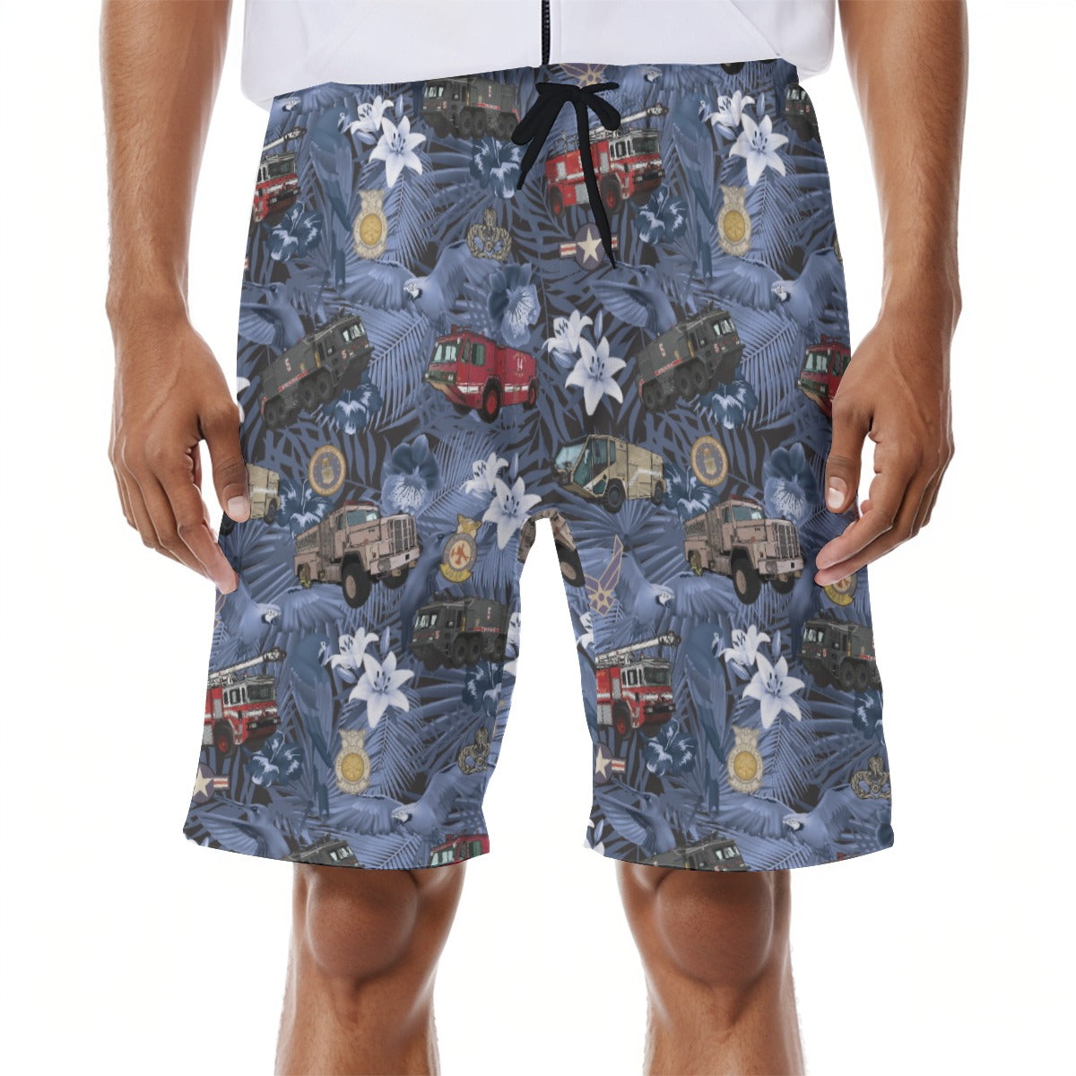 Hawaiian Beach Shorts - Island Vibes For Life