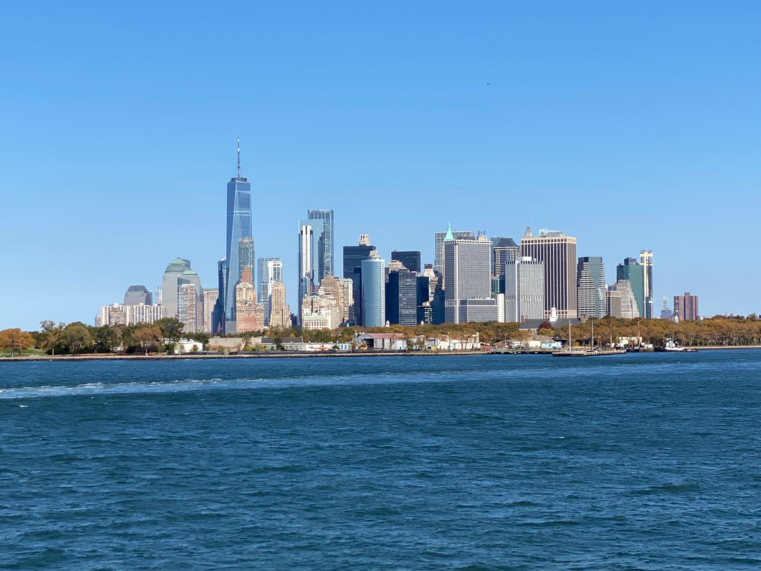 Not all Islands are Tropical Islands. Manhattan Island, New York City