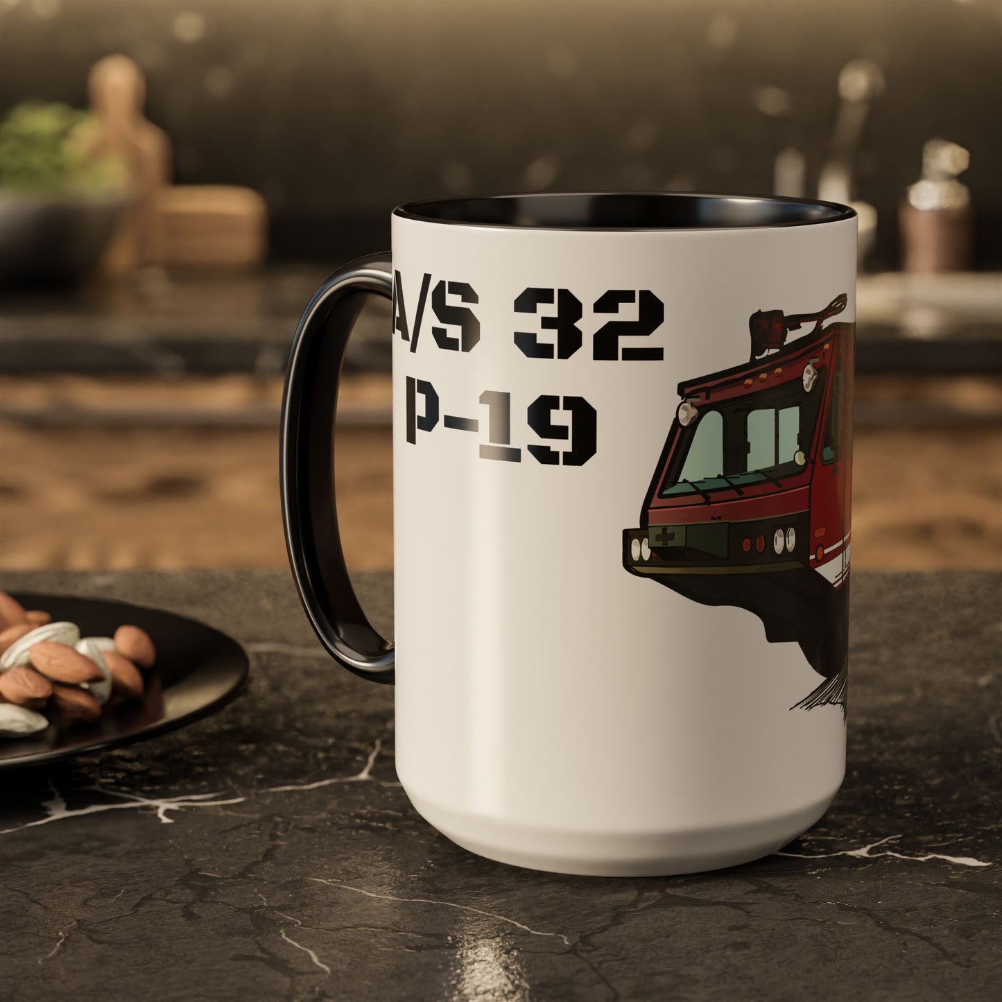 A/S 32 P-19 CFR Truck Fundraiser Coffee Mug by Island Vibes For Life