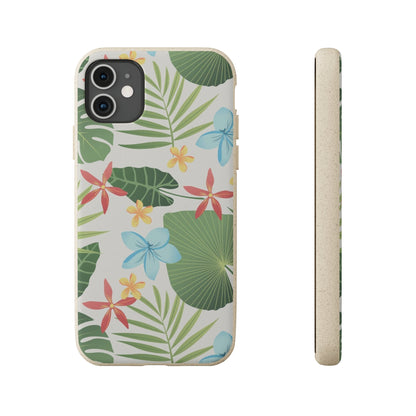 "Caribbean Leaf Carnival"  Eco Biodegradable Phone Cases - iPhone and Galaxy