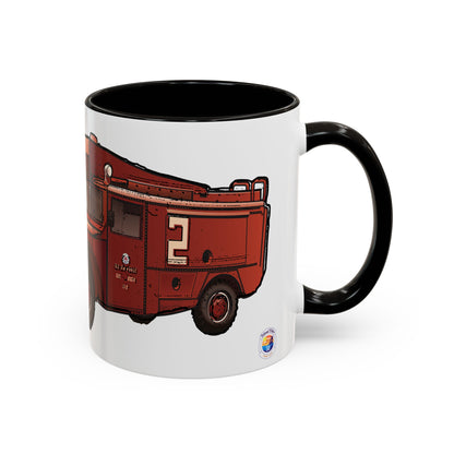 R-2 Crash Fire Rescue Coffee Mug by Island Vibes For Life