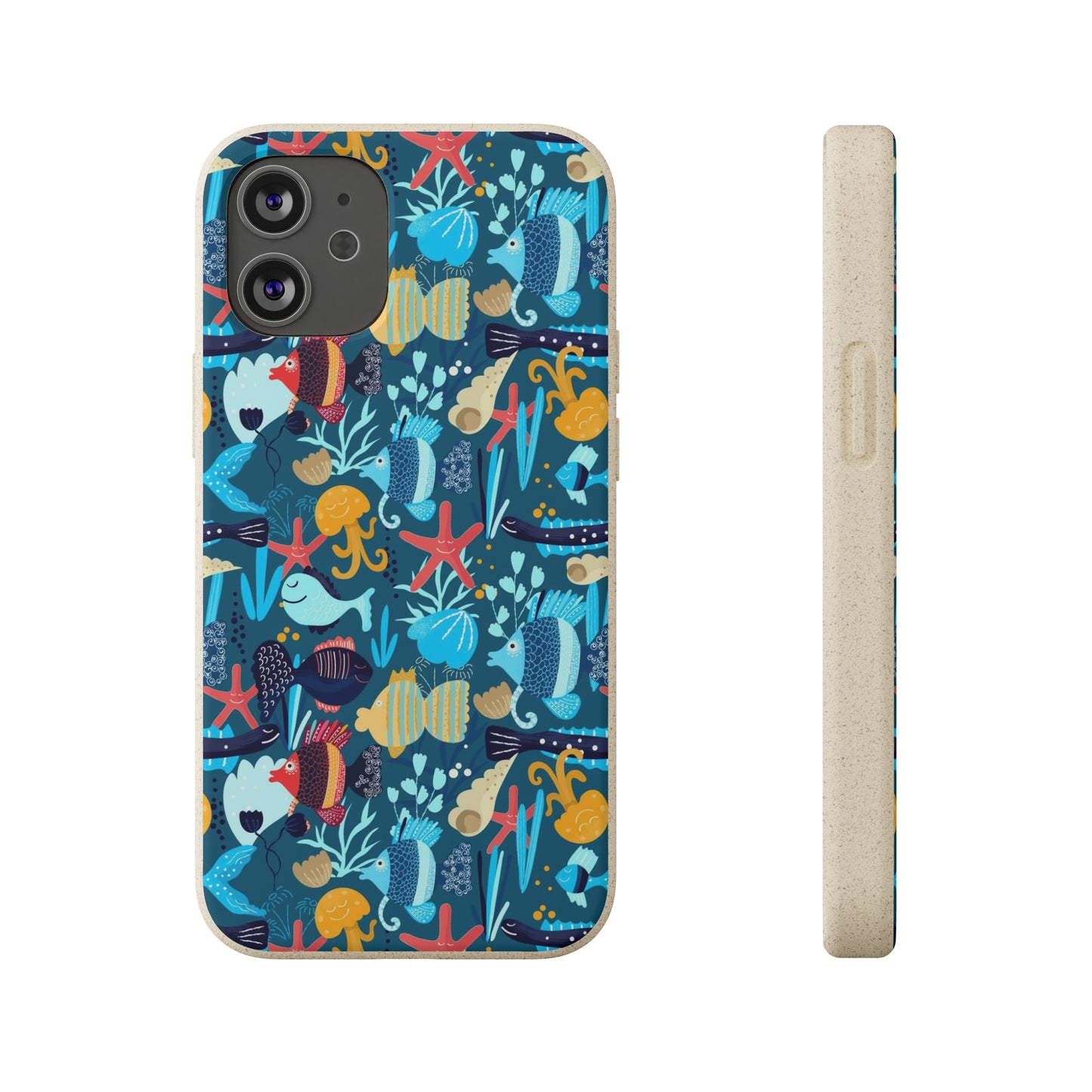 "Aqua Wonderland" Eco Biodegradable Cases - iPhone and Galaxy