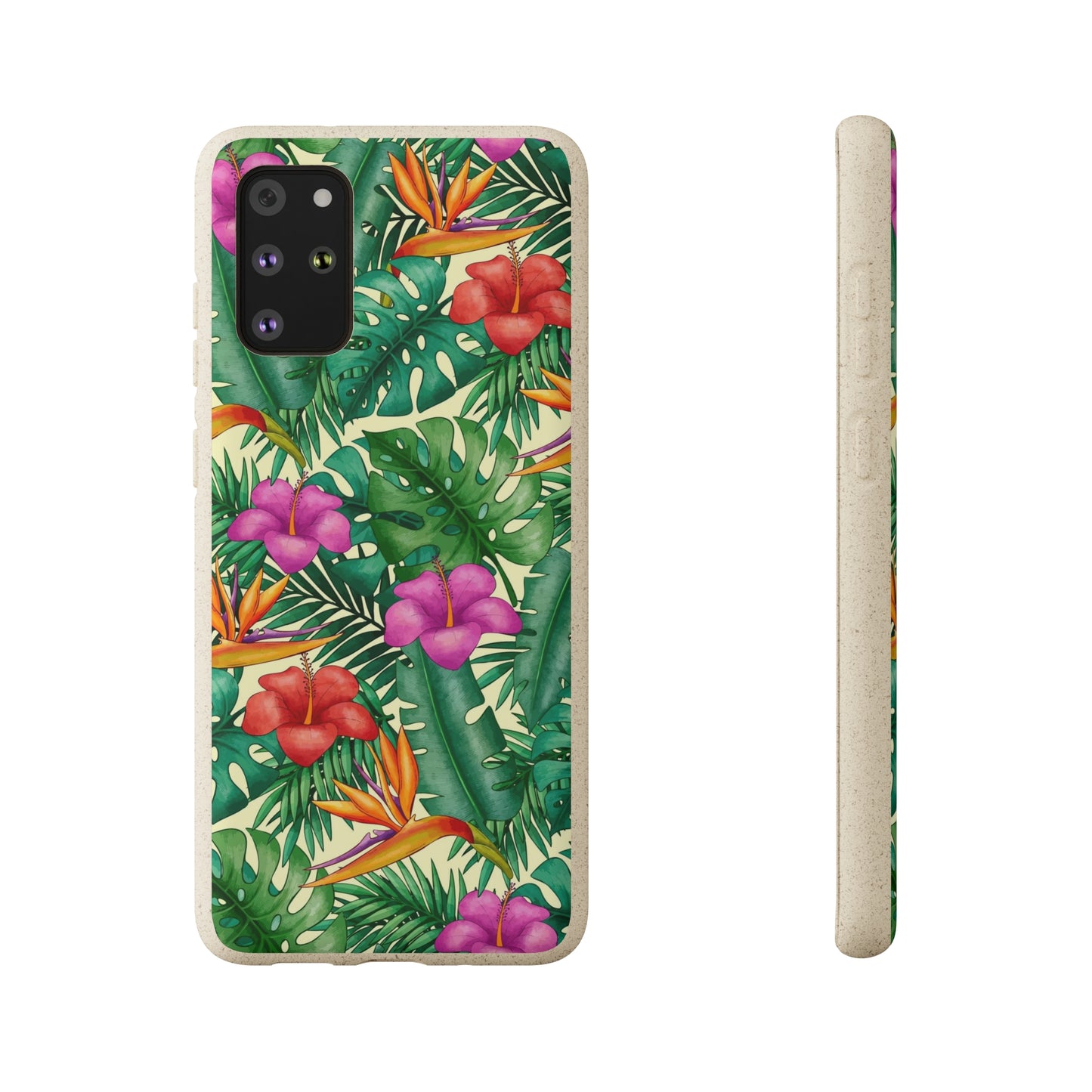 "Bird of Paradise Delight"  Eco Biodegradable Phone Cases - iPhone and Galaxy