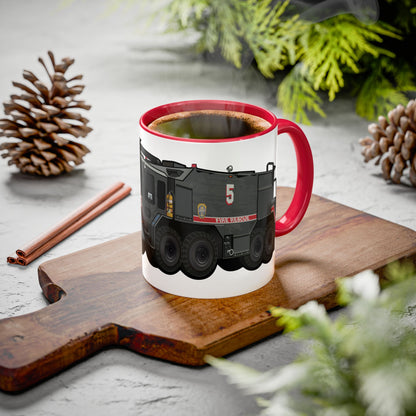 A/S 32 P-23 “Drive It Till the Wheels Fall Off” Crash Fire Rescue Coffee Mug by Island Vibes For Life