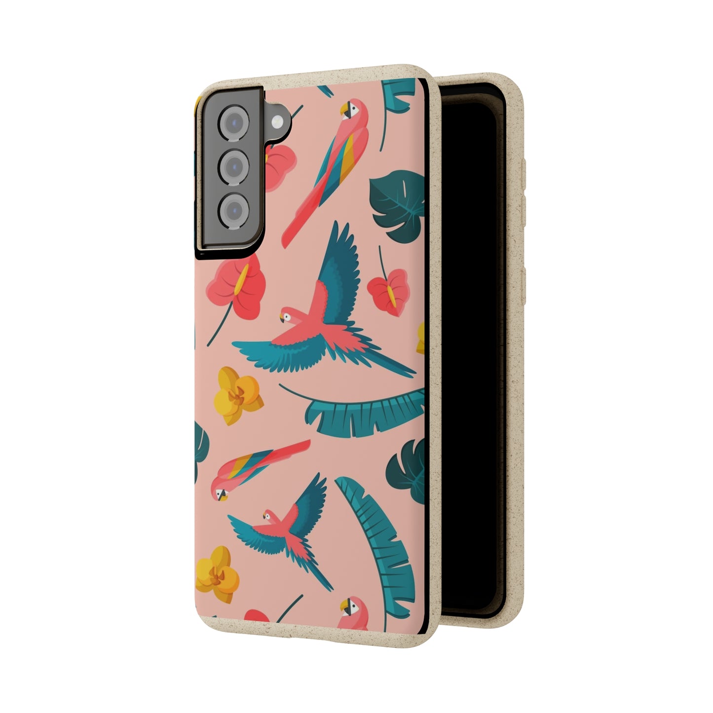 "Colorful Plumage"  Eco Biodegradable Phone Cases - iPhone and Galaxy