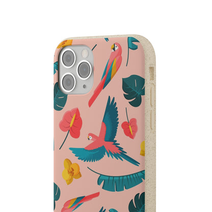 "Colorful Plumage"  Eco Biodegradable Phone Cases - iPhone and Galaxy