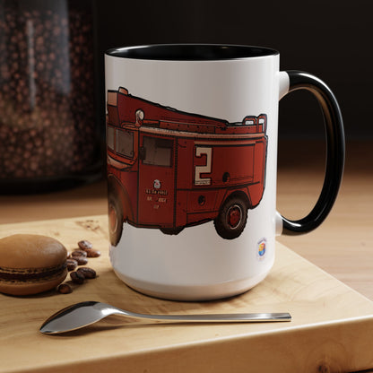 R-2 Crash Fire Rescue Coffee Mug by Island Vibes For Life