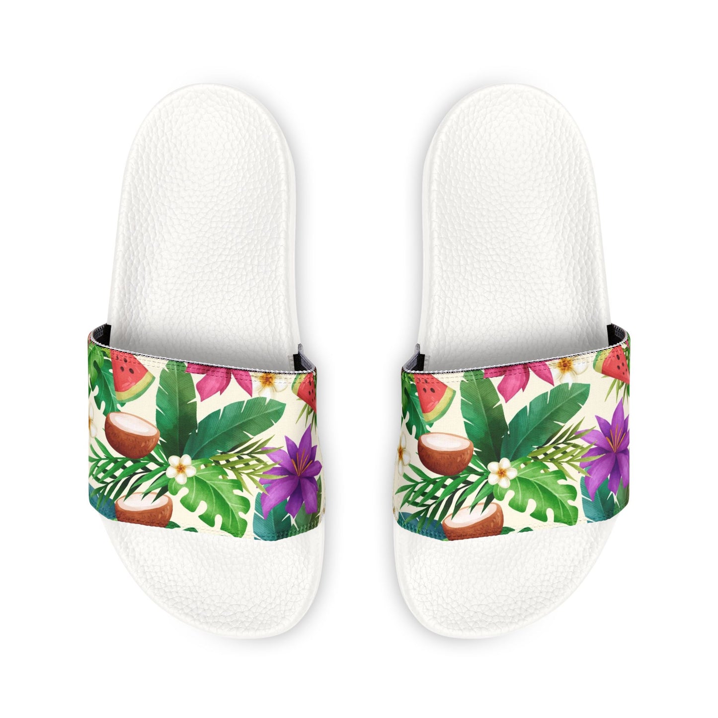 "Exotic Fruit Blossom" Men's Beach Sandals