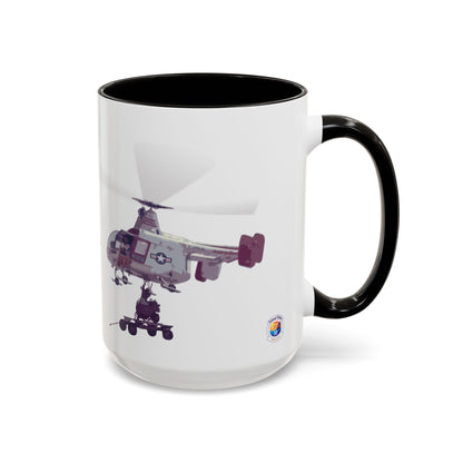 HH-43 Rescue Coffee Mug -  USAF ARFF Huskie Helicopter Mug exclusive by Island Vibes For Life V2