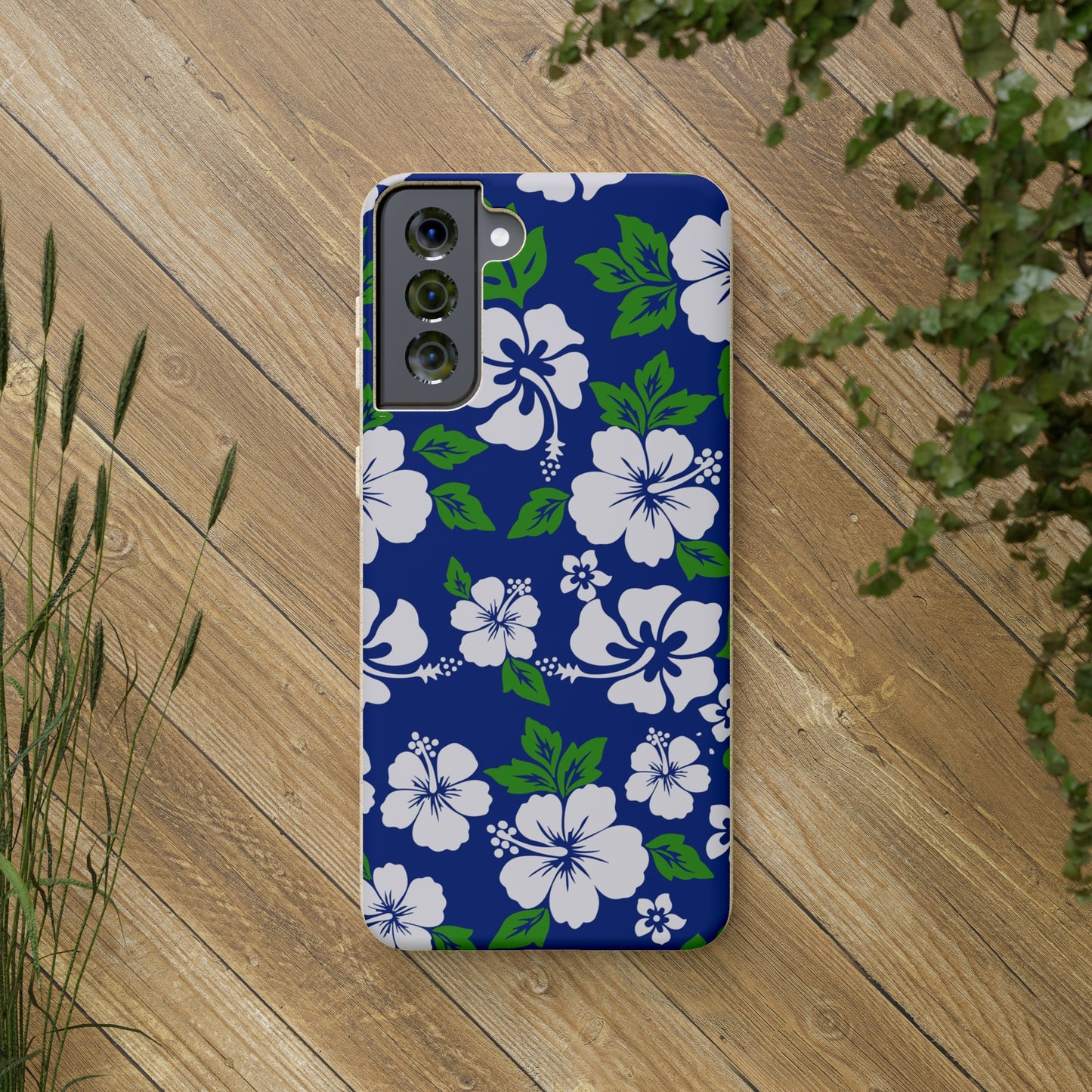 "Aloha Spirit Blooms" Biodegradable Cell Phone Cases iPhone an Galaxy!