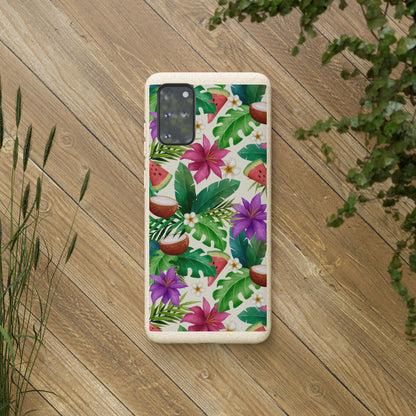 "Exotic Fruit Blossom" Eco Biodegradable Cases - iPhone and Galaxy