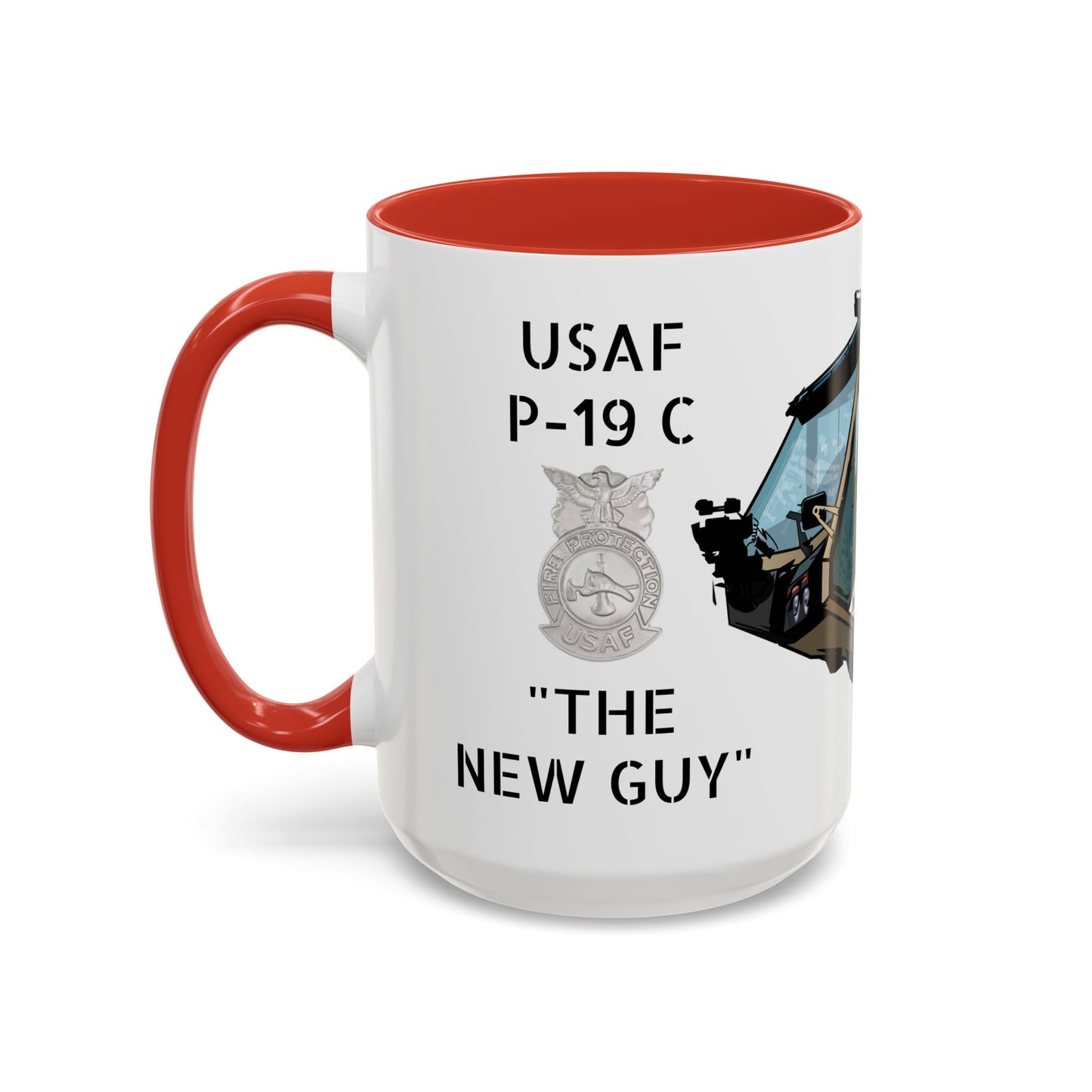 A/S 32 P-19C “The New Guy” Crash Fire Rescue Coffee Mug by Island Vibes For Life