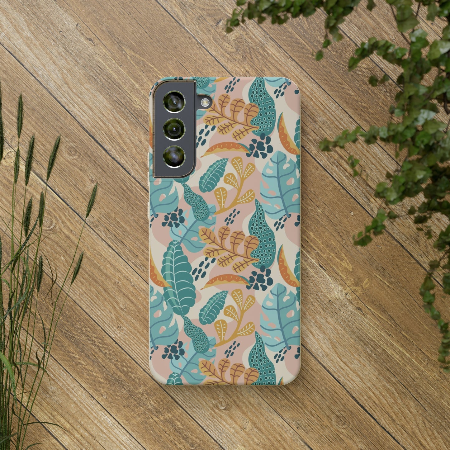 "Earthy Tropics Reverie" Eco Biodegradable Cases - iPhone and Galaxy