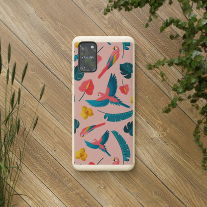 "Colorful Plumage"  Eco Biodegradable Phone Cases - iPhone and Galaxy