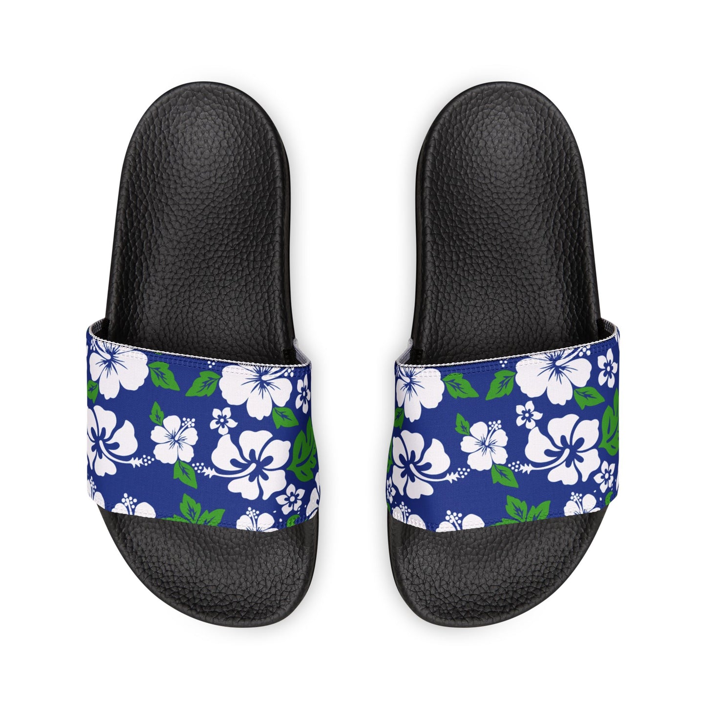 "Aloha Spirit Blooms" Women's Slide Sandals