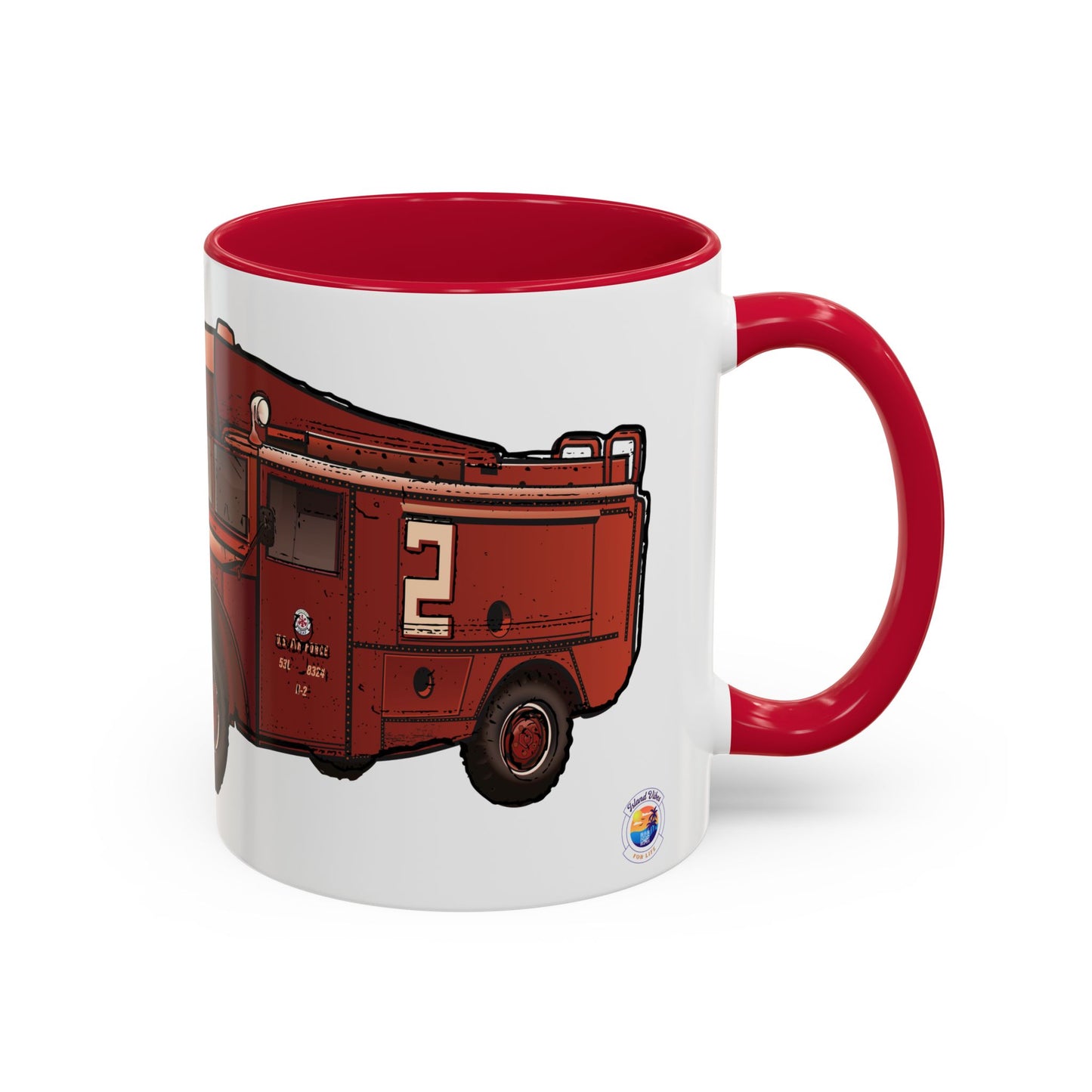 R-2 Crash Fire Rescue Coffee Mug by Island Vibes For Life