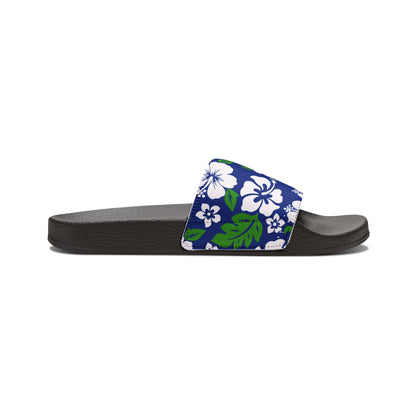 "Aloha Spirit Blooms" Women's Slide Sandals