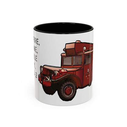 R-2 Crash Fire Rescue Coffee Mug by Island Vibes For Life