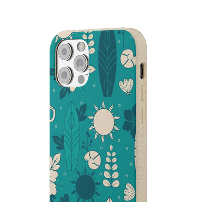 "Surf's Up, Dive Down" Eco Biodegradable Cases - iPhone and Galaxy