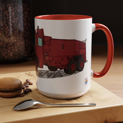 A/S 32 P-4 CFR Truck Fundraiser Coffee Mug by Island Vibes For Life