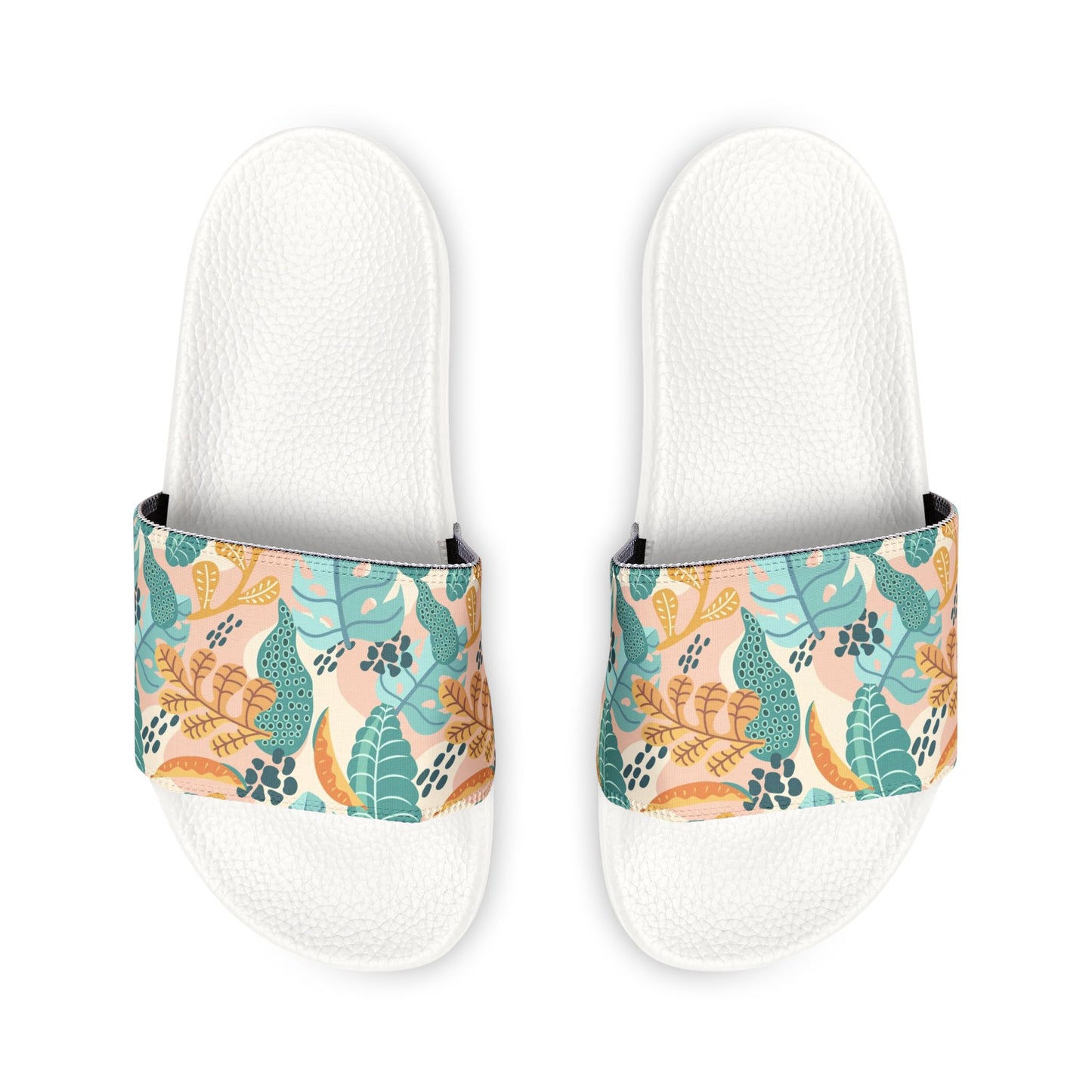 "Earthy Tropics Reverie" Men's Beach Sandals