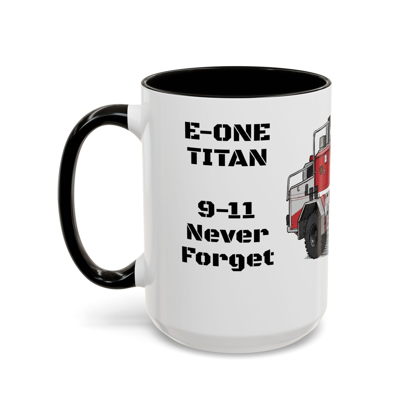 E-One Titan Foam 161 CFR Truck Fundraiser Coffee Mug by Island Vibes For Life