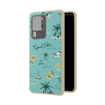 "Tropical Vibes" Eco Biodegradable Phone Cases - iPhone and Galaxy