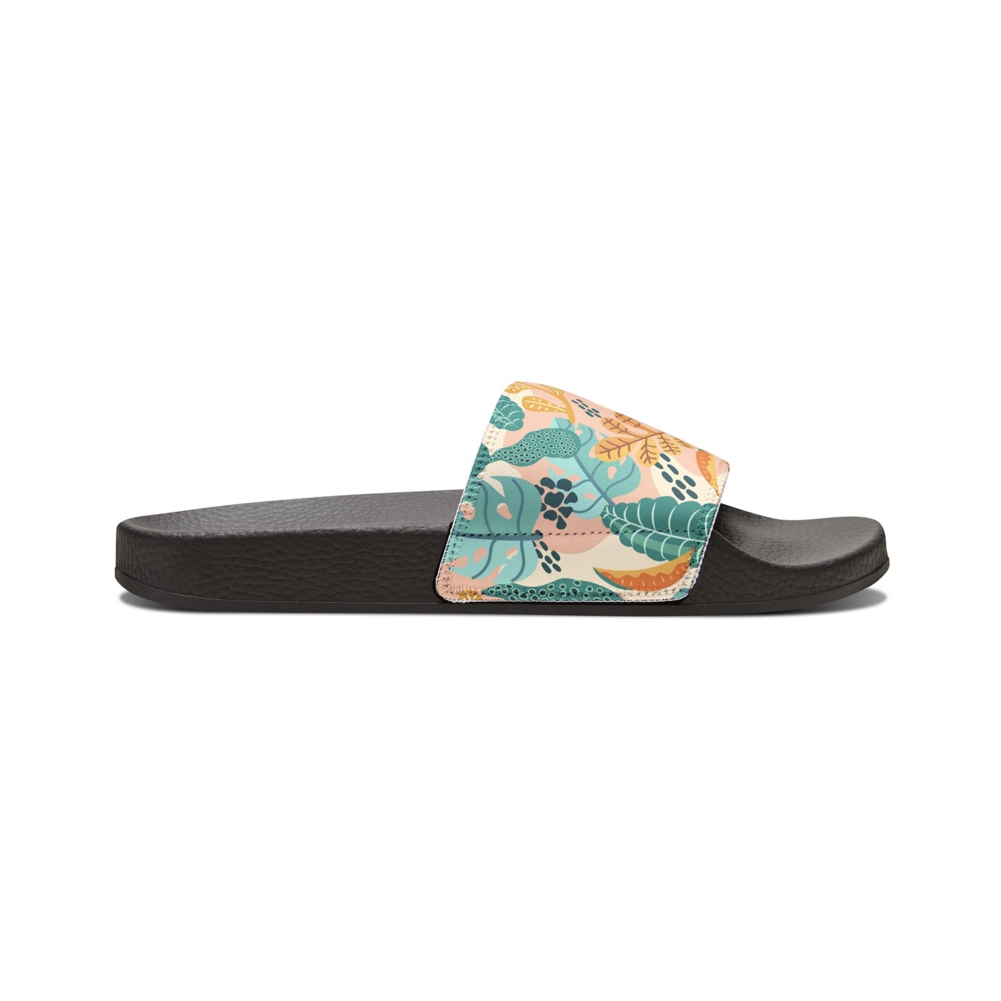 "Earthy Tropics Reverie" Men's Beach Sandals