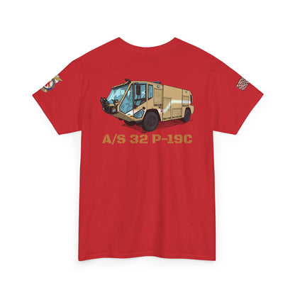 A/S 32 P-19C ARFF Truck Fundraiser Tee by Island Vibes For Life