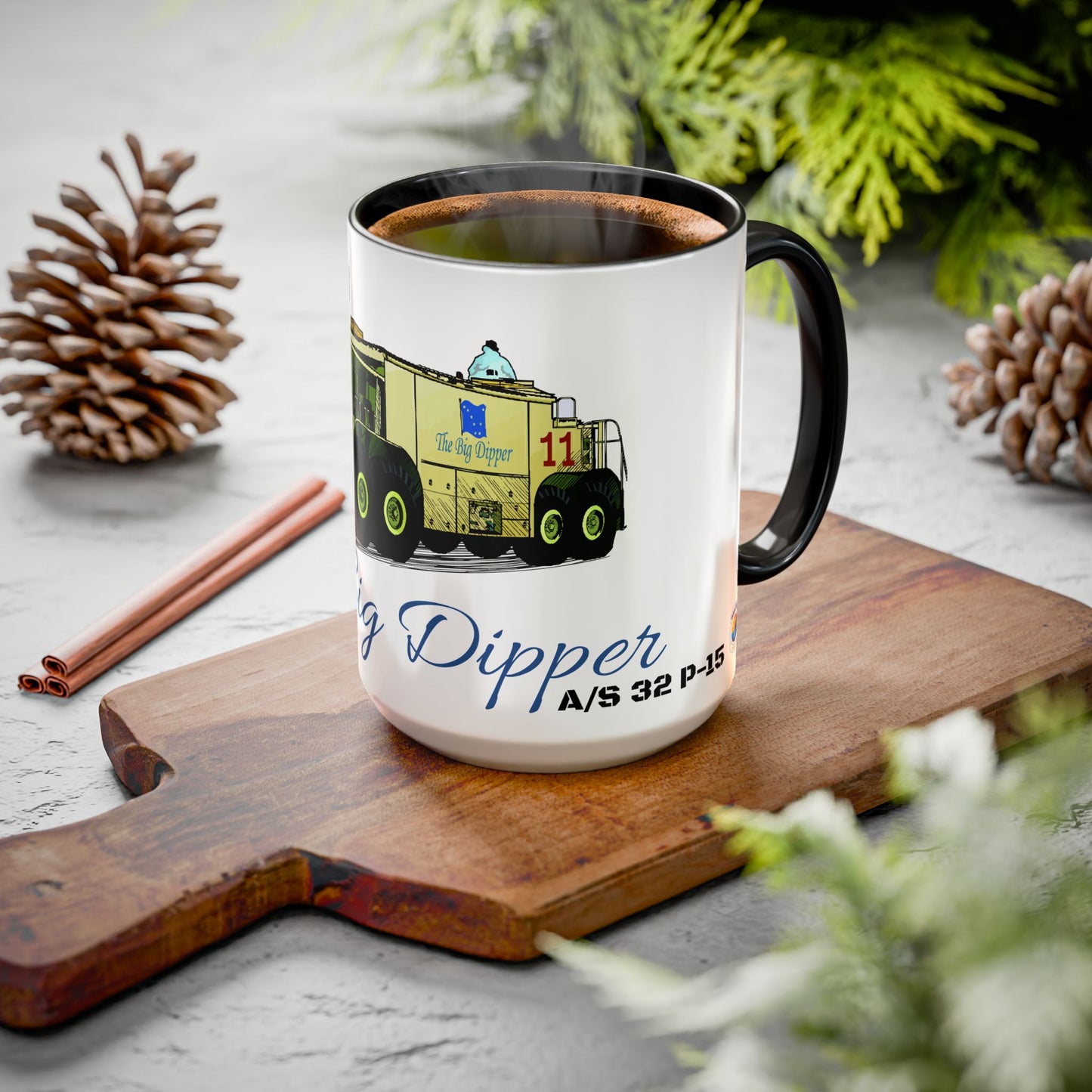 A/S 32 P-15 CFR Truck Fundraiser Coffee Mug by Island Vibes For Life