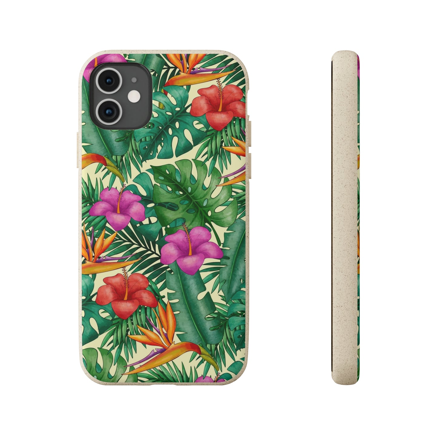 "Bird of Paradise Delight"  Eco Biodegradable Phone Cases - iPhone and Galaxy