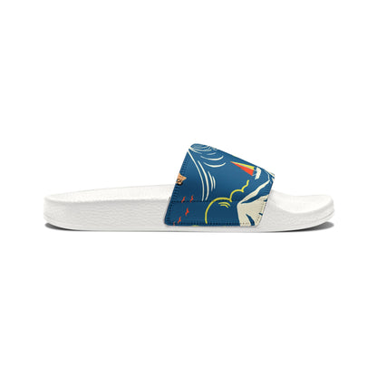 "Surfin', Sailin', and Tsunami" Men's Beach Sandals