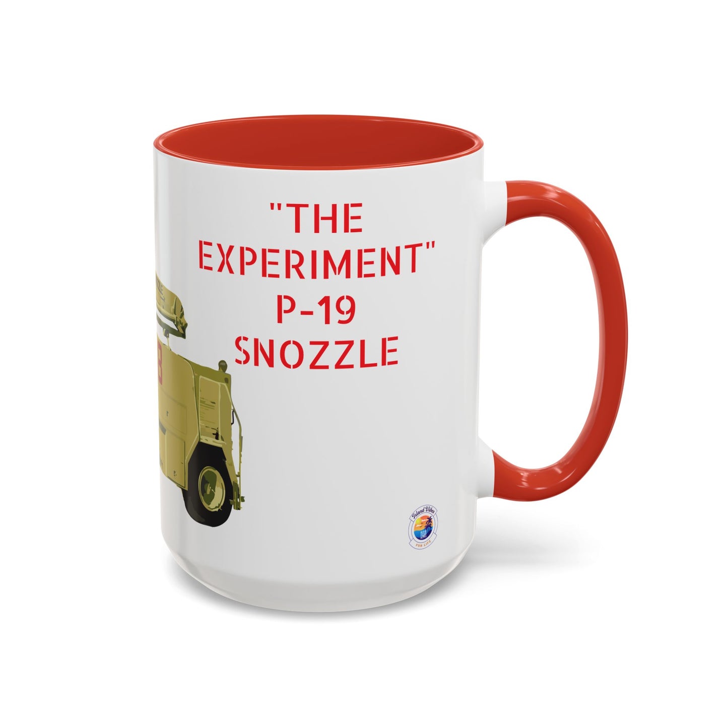 P-19 Experimental “Snozzle Test Rig” Crash Fire Rescue Coffee Mug by Island Vibes For Life