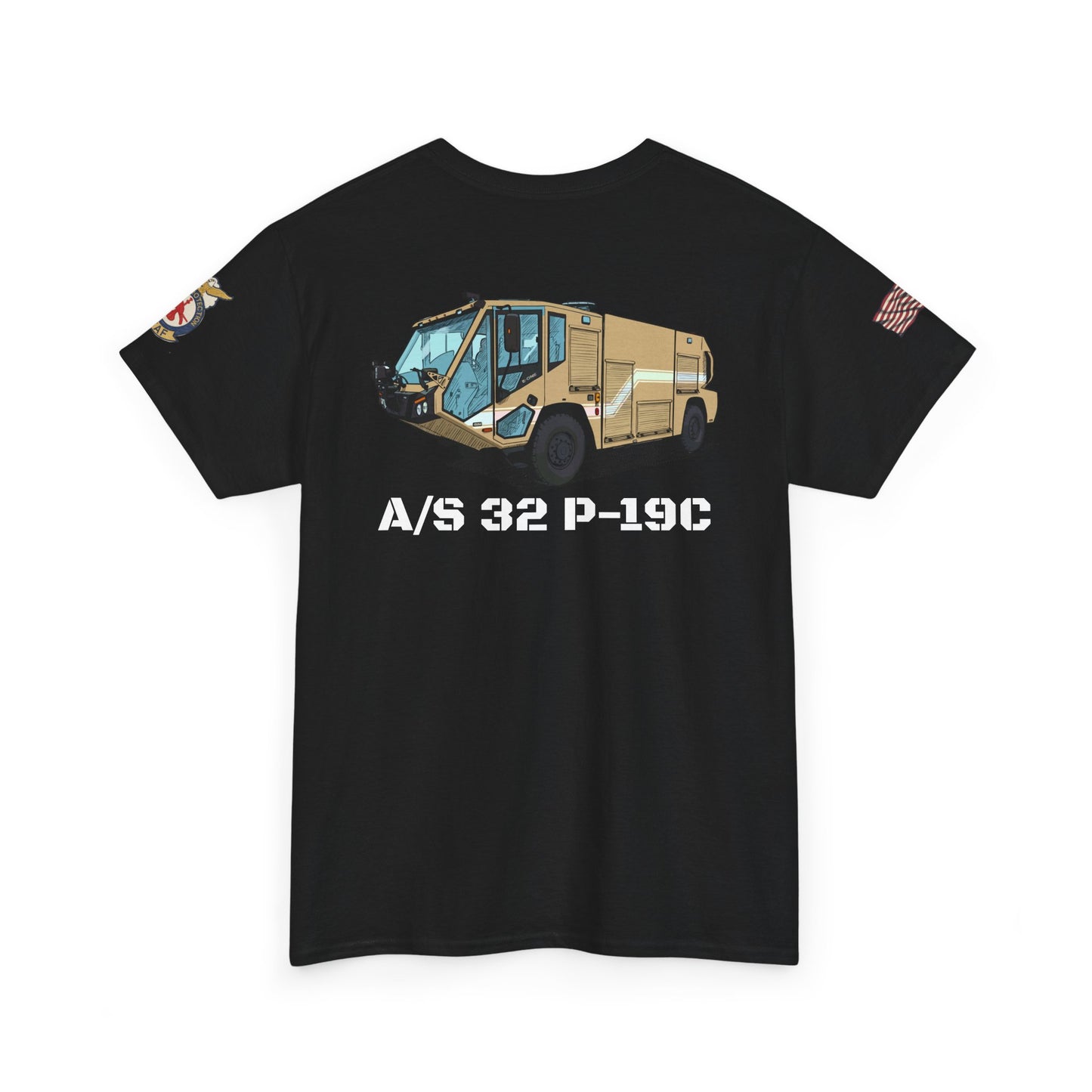 A/S 32 P-19C ARFF Truck Fundraiser Tee by Island Vibes For Life