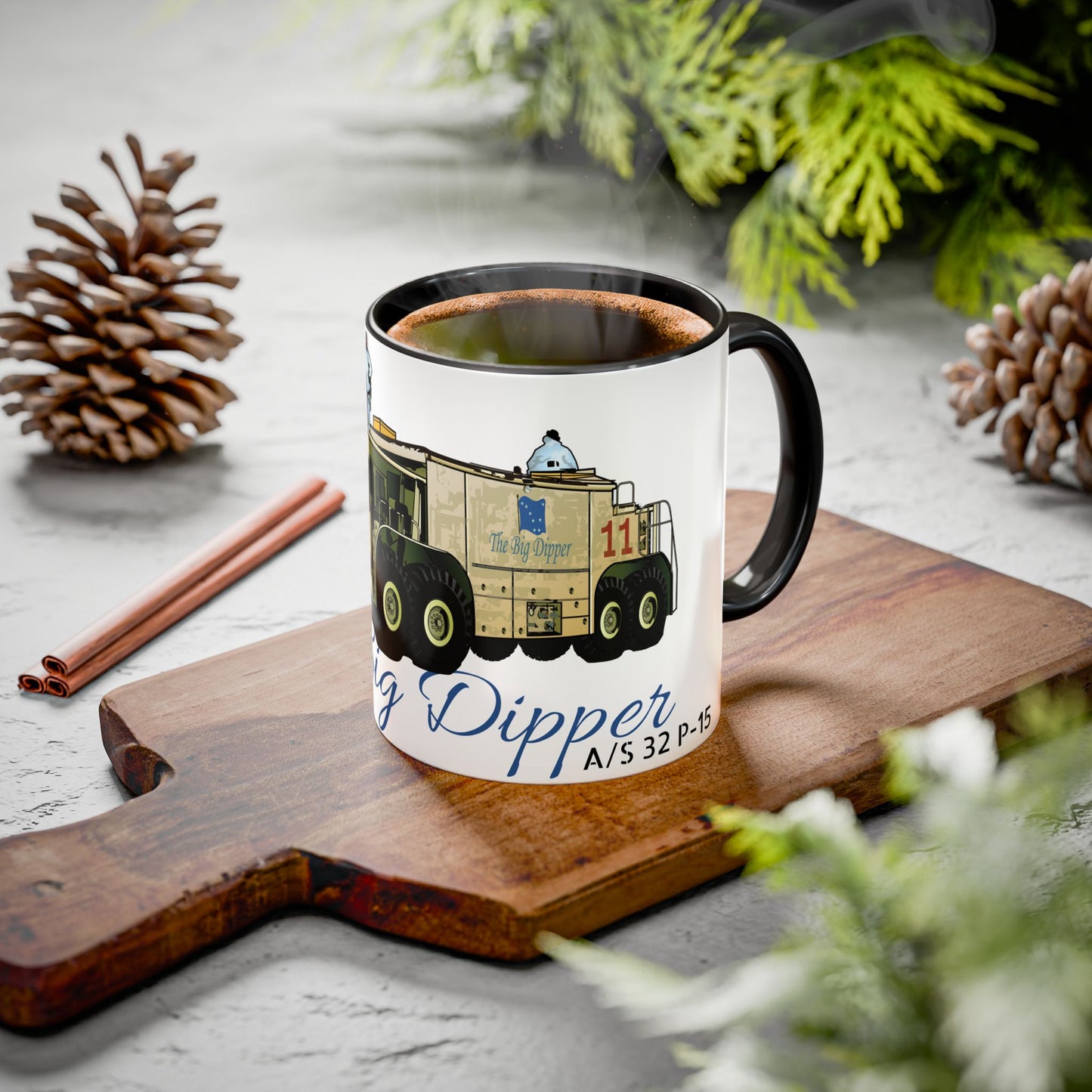 P-15 “Big Dipper” Crash Fire Rescue Coffee Mug by Island Vibes For Life