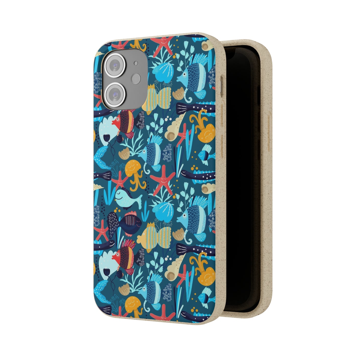 "Aqua Wonderland" Eco Biodegradable Cases - iPhone and Galaxy