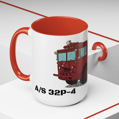 A/S 32 P-4 CFR Truck Fundraiser Coffee Mug by Island Vibes For Life