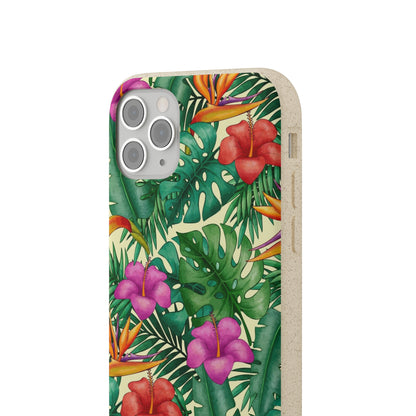 "Bird of Paradise Delight"  Eco Biodegradable Phone Cases - iPhone and Galaxy