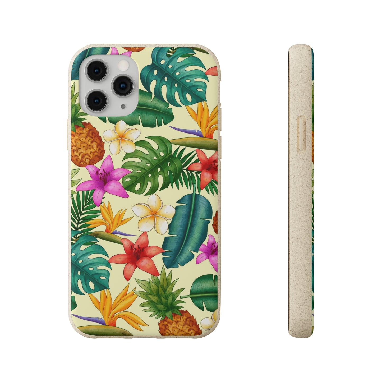 "Pineapple Infused" Eco Biodegradable Phone Cases -iPhone and Galaxy