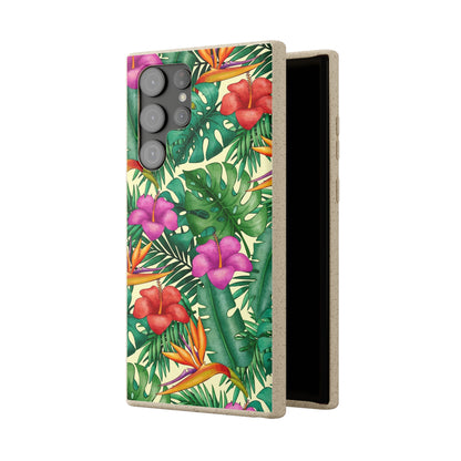 "Bird of Paradise Delight"  Eco Biodegradable Phone Cases - iPhone and Galaxy