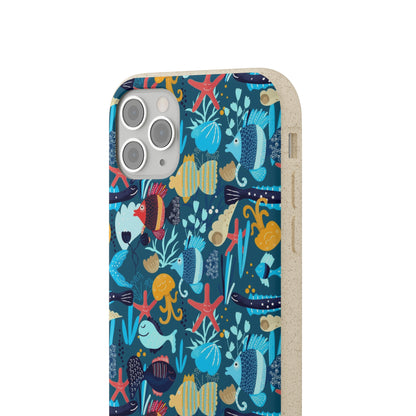 "Aqua Wonderland" Eco Biodegradable Cases - iPhone and Galaxy