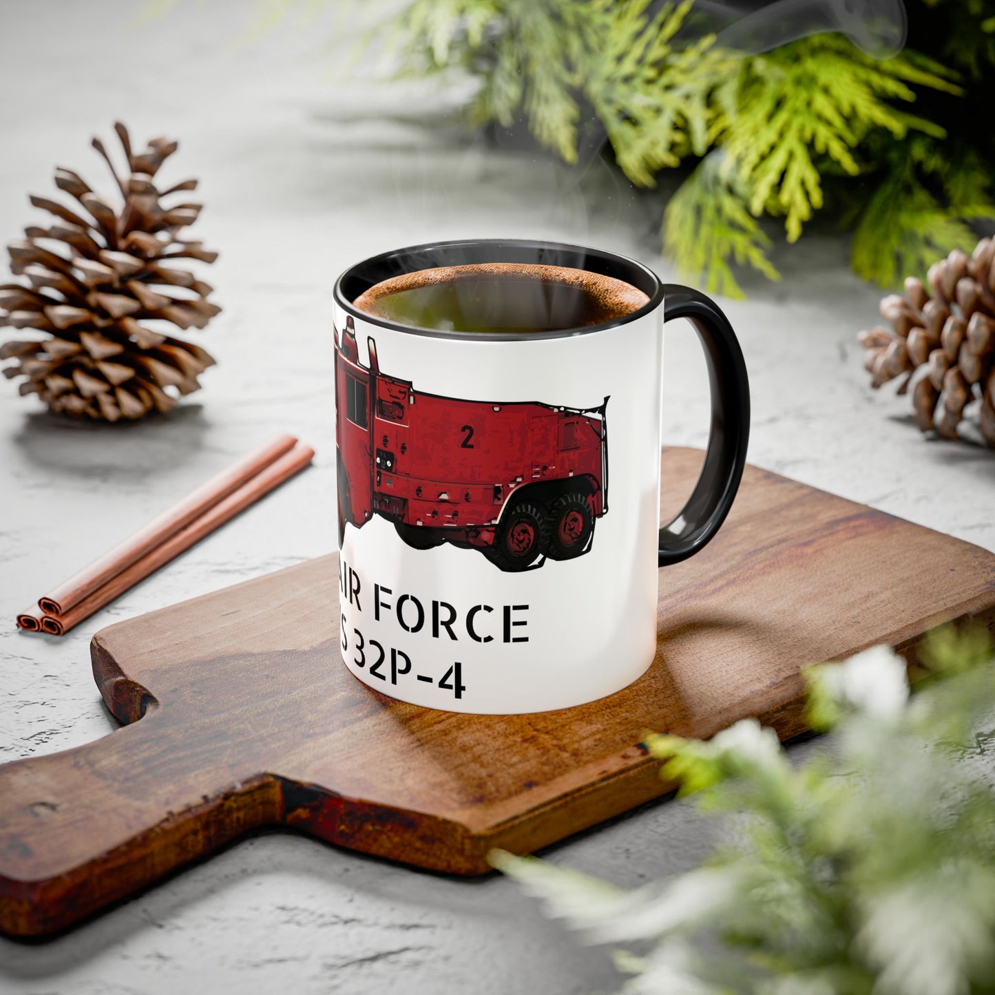 A/S 34 P-4 ARFF Coffee Mug by Island Vibes For Life