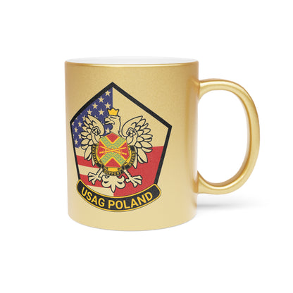 FOS Bolesławiec “Pugnae Tam Saevae Sunt” Metallic Coffee Mug