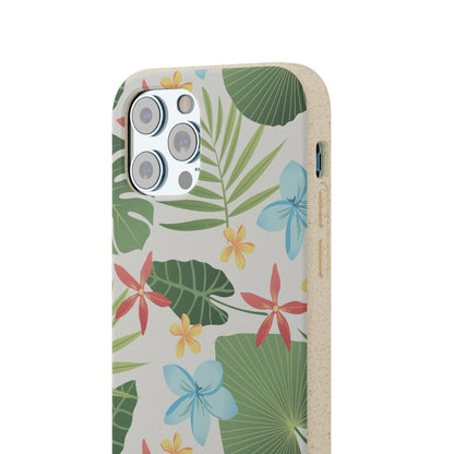 "Caribbean Leaf Carnival"  Eco Biodegradable Phone Cases - iPhone and Galaxy