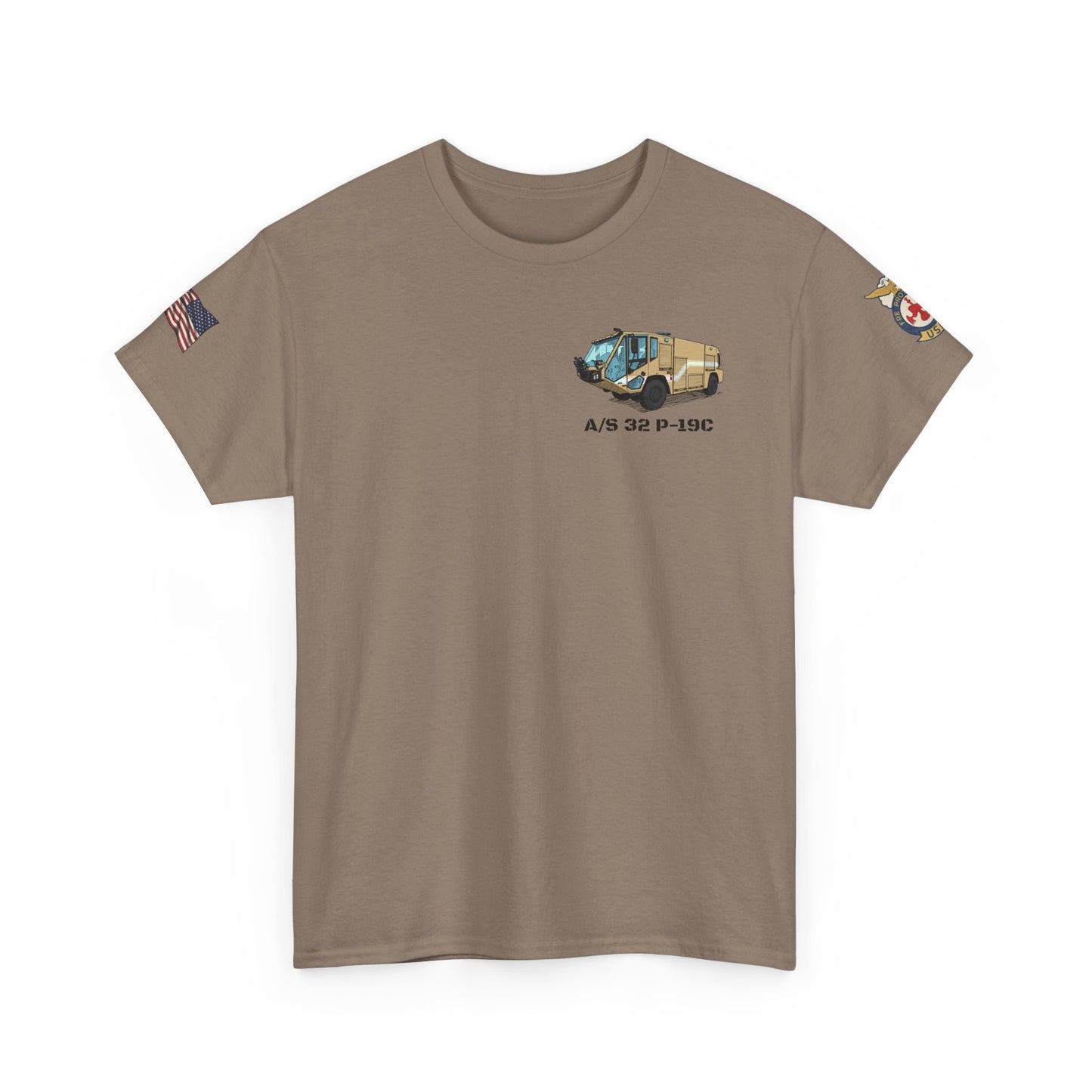 A/S 32 P-19C ARFF Truck Fundraiser Tee by Island Vibes For Life