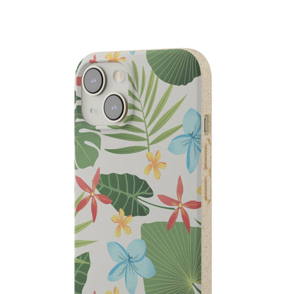 "Caribbean Leaf Carnival"  Eco Biodegradable Phone Cases - iPhone and Galaxy