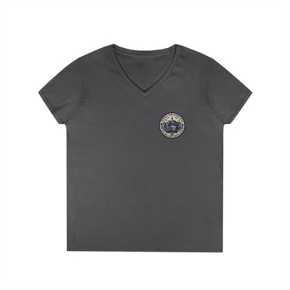 FOS Bolesławiec “Pugnae Tam Saevae Sunt” Ladies' V-Neck T-Shirt