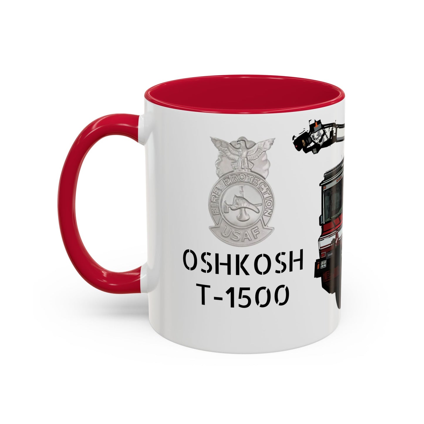 Oshkosh T-1500 “Air Guard Snozzle” Coffee Mug by Island Vibes For Life